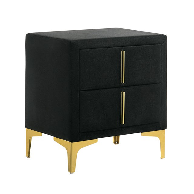 Table de chevet Florizel - Noir