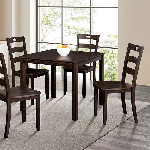 FM3419-5PK Ensemble de 5 chaises de salle à manger Lubbock - finition expresso