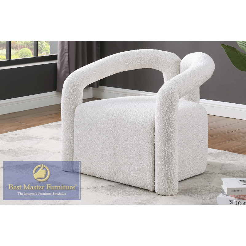 Chaise A822 Boucle Crème