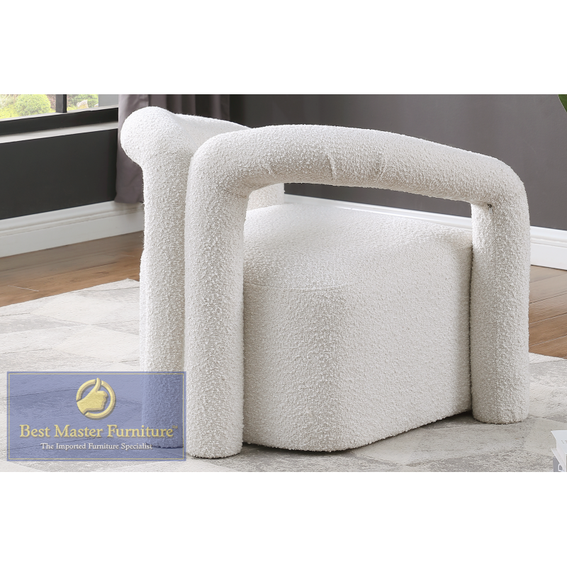 Chaise A822 Boucle Crème