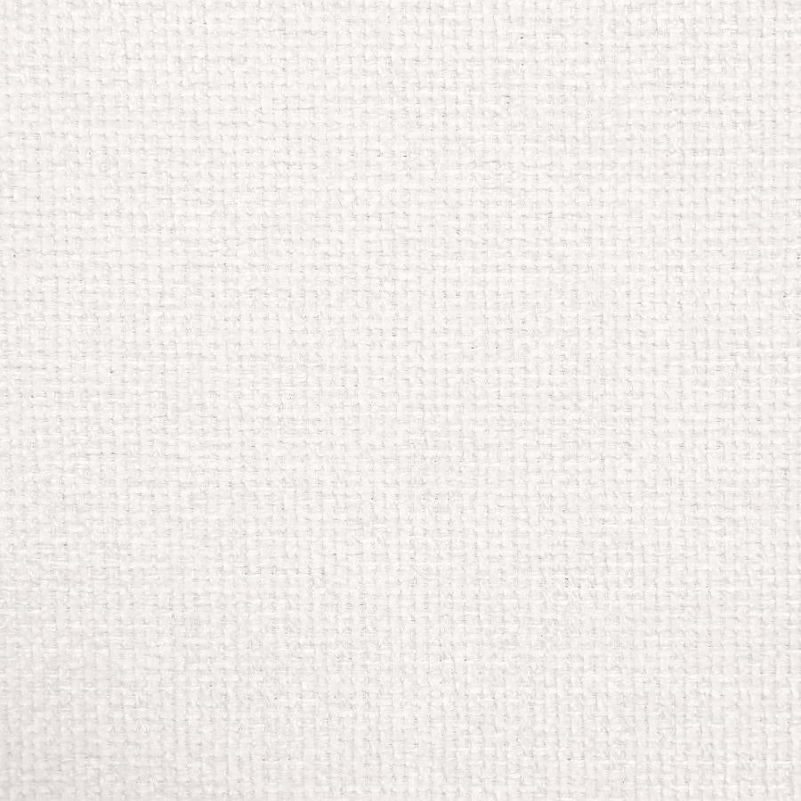508801 Canapé Jessel à accoudoirs droits et rembourré en chenille, ivoire