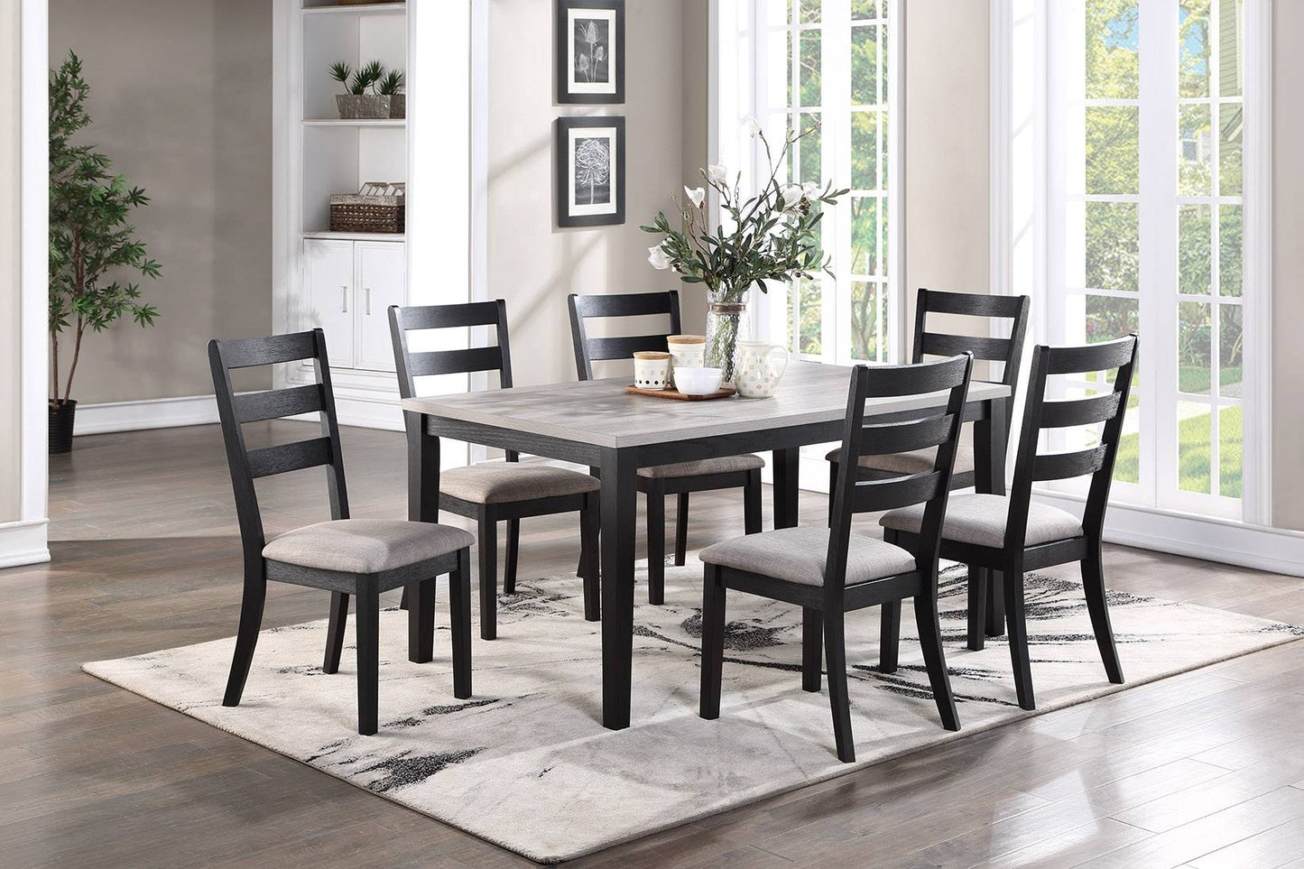 Ensemble de salle à manger 7 pièces F2608 Brantford