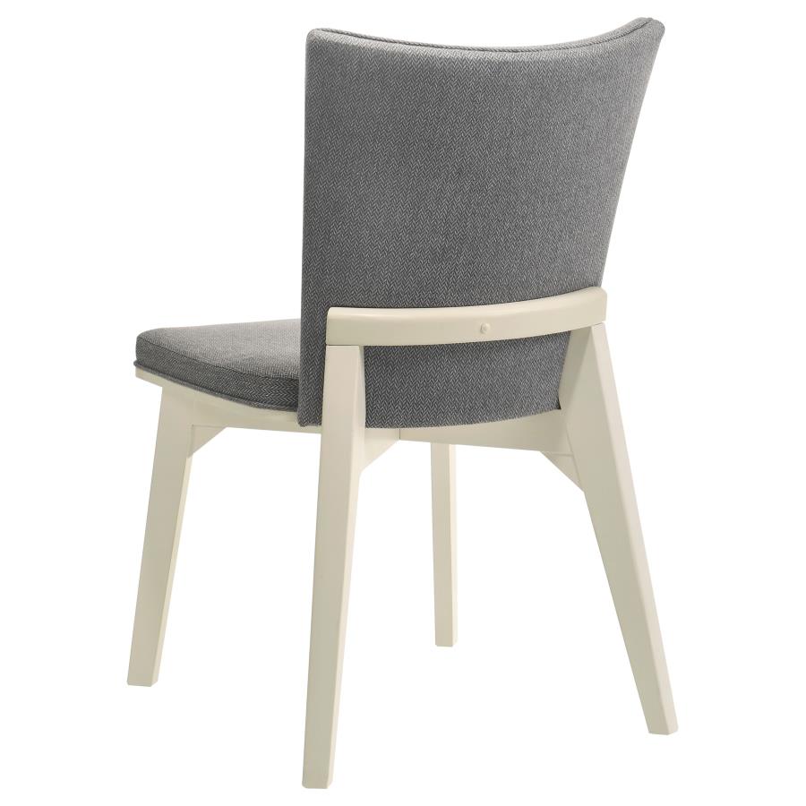 Ensemble de salle à manger rectangulaire Biloxi 5 pièces 71 pouces brun grisâtre
