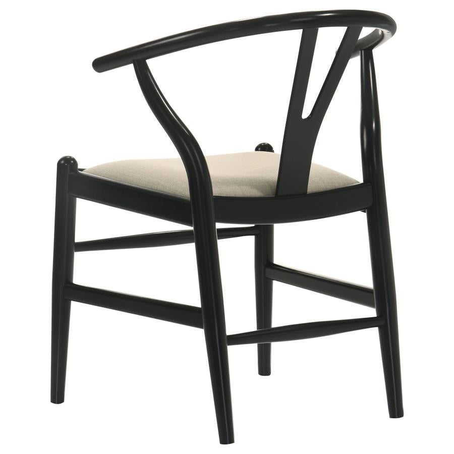 Ensemble de table à manger extensible 5 pièces Crestmont noir