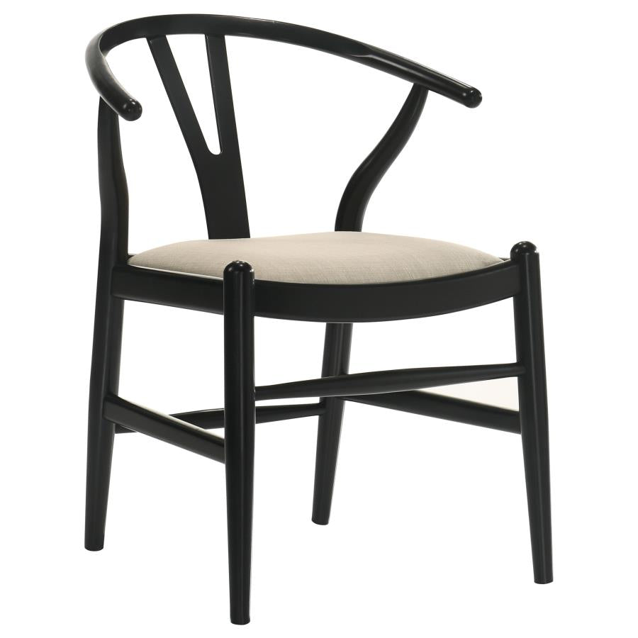 Ensemble de table à manger extensible 5 pièces Crestmont noir
