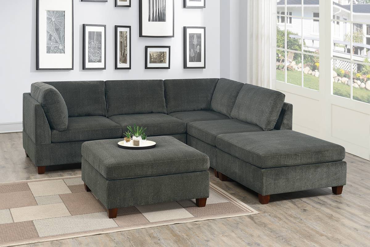 Kirby Sectionnel modulaire 5 pièces