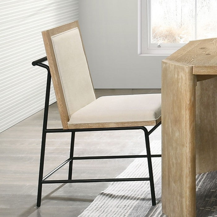 Ensemble de salle à manger en bois 5 pièces Edenbridge finition chêne FM3220AK-RT