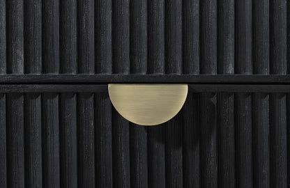 224711Q-S4 Ensemble de chambre à coucher Brookmead 4 pièces Noir 