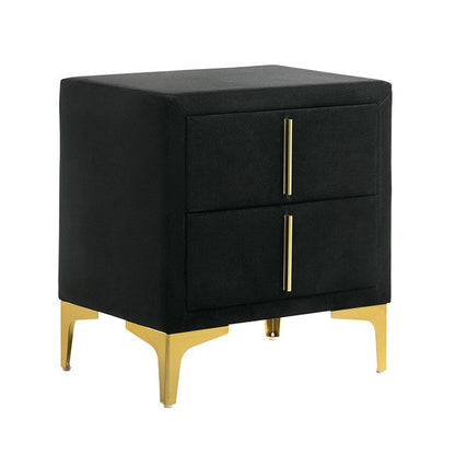Table de chevet Florizel - Noir 