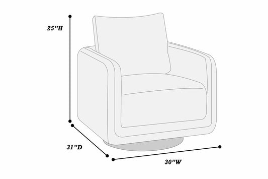 Chaise pivotante F1938 