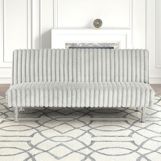 Canapé-lit futon contemporain gris clair FM2903LG