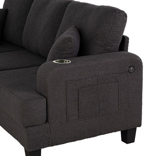 Canapé Cinderford SL6936DG-SF-PK - Gris foncé