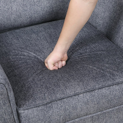 9733DGY-3 Canapé Tellot - Gris foncé