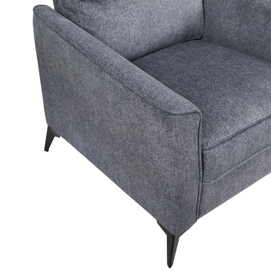 9733DGY-3 Canapé Tellot - Gris foncé