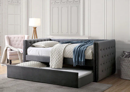 FM1739GY-BED Lit de repos Susanna avec lit gigogne