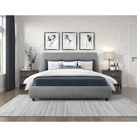 Lit plateforme Queen d'Alford