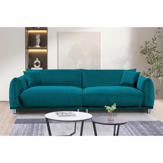 Canapé Lumen S5825 - Bleu sarcelle