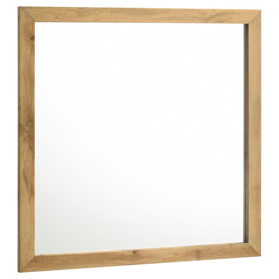 Ensemble de chambre à coucher Kaywood 4 pièces avec lit queen size en pin naturel 