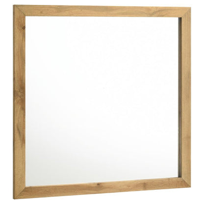 Ensemble de chambre à coucher Kaywood 4 pièces avec lit queen size en pin naturel 