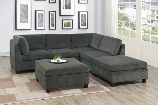 Kirby Sectionnel modulaire 5 pièces 