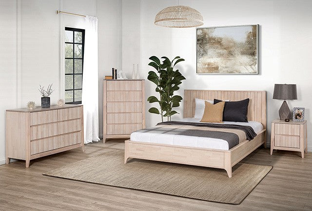 FM7105WH Ensemble de chambre à coucher Gervais Queen