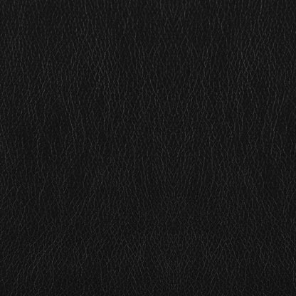 8566BLK-2PC Ensemble de 2 canapés en cuir noir Lewes Mid-Century Modern