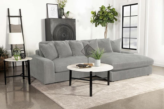 509900 Blaine Sectionnel Réversible - Gris